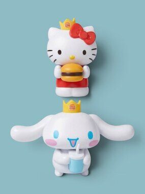 Hello Kitty and Cinnamoroll Burger King x Hello Kitty/Sanrio Toys/Figures